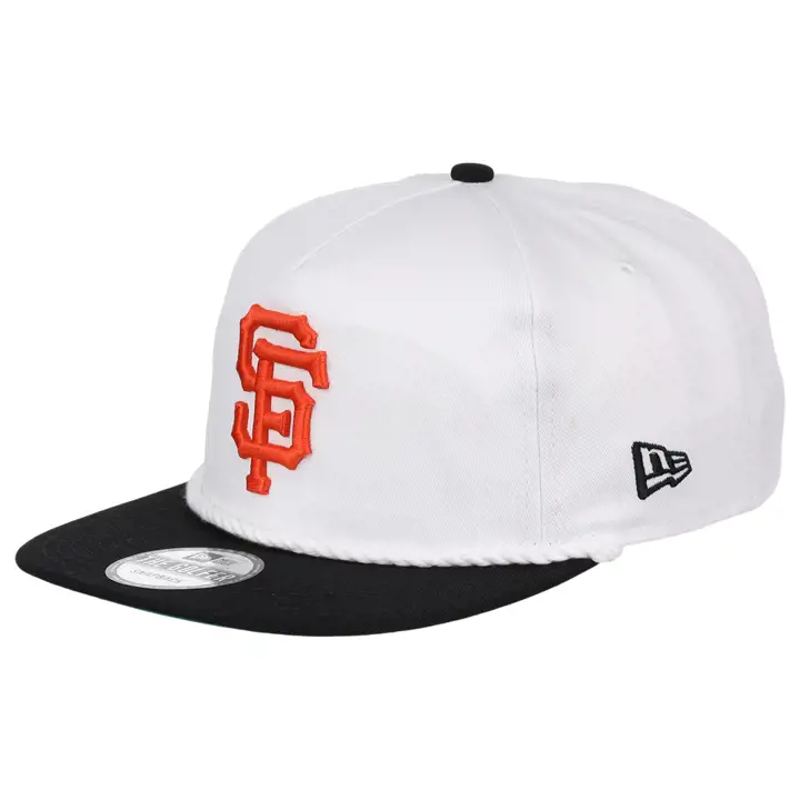 San Francisco Giants MLB NEW ERA 2-TONE ROPE GOLFER BLANC/NOIR