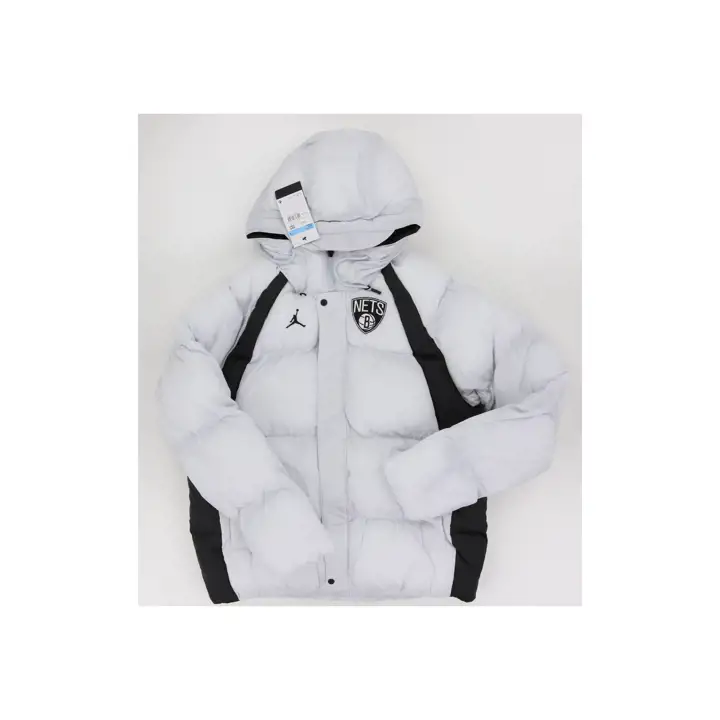 Veste Brooklyn Nets NBA matelassée gry