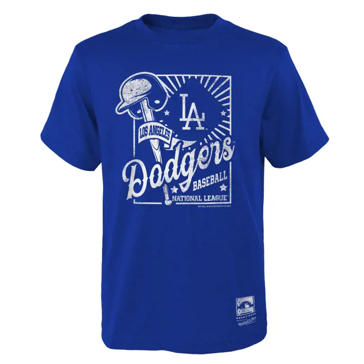 T-shirt MLB Dodgers pour jeune High Heat bleu