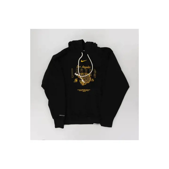 Sweat à capuche Los Angeles Lakers NBA CTS Standard Issue noir