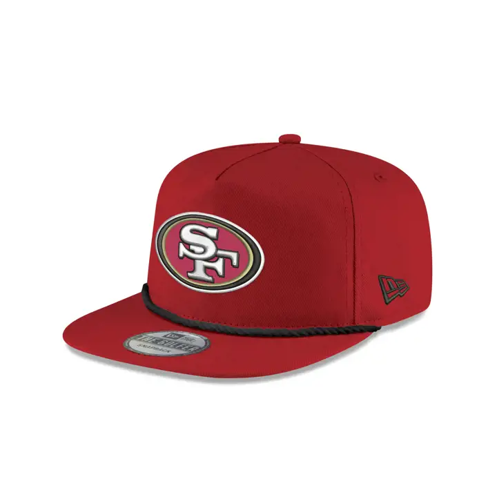 San Francisco 49ers NFL Casquette Corde Golfer Rouge