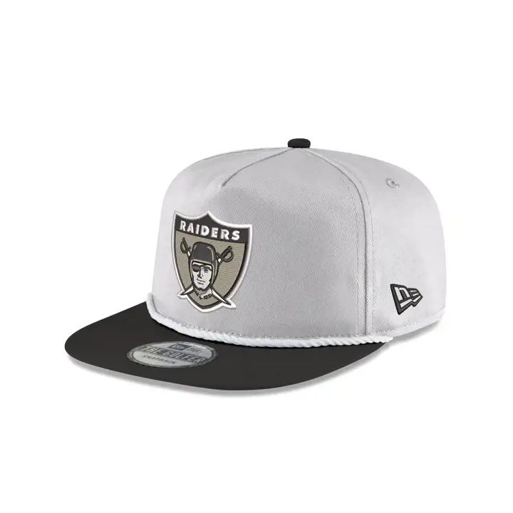 Las Vegas Raiders NFL 2T Chrome Golfer BLANC/NOIR
