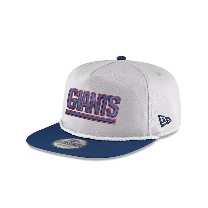 New York Giants NFL Casquette Golfer Chrome 2T BLANC/BLEU