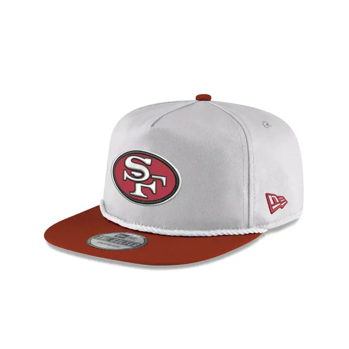 Casquette de golf chrome San Francisco 49ers NFL 2T Blanc/Rouge
