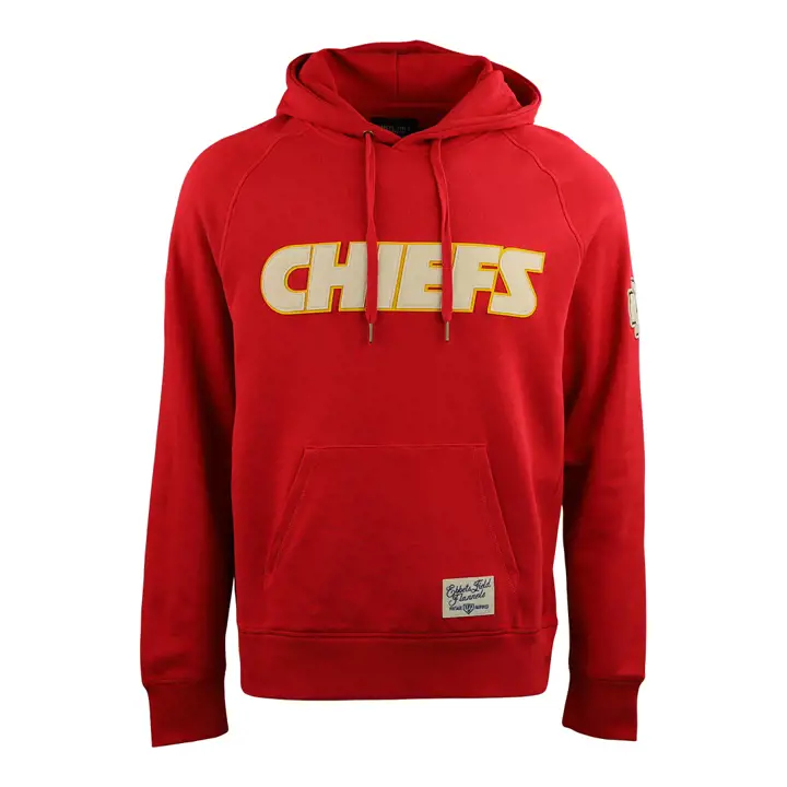 KANSAS CITY CHIEFS EFF NFL Sweats à Capuche en Molleton Rouge
