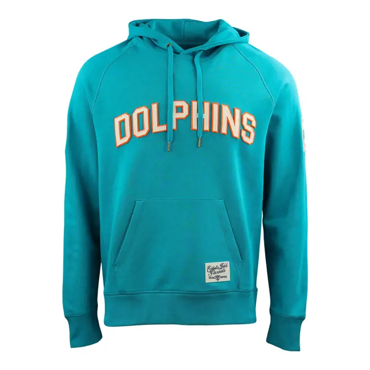 MIAMI DOLPHINS EFF NFL Sweats à Capuche en Molleton Français AQ