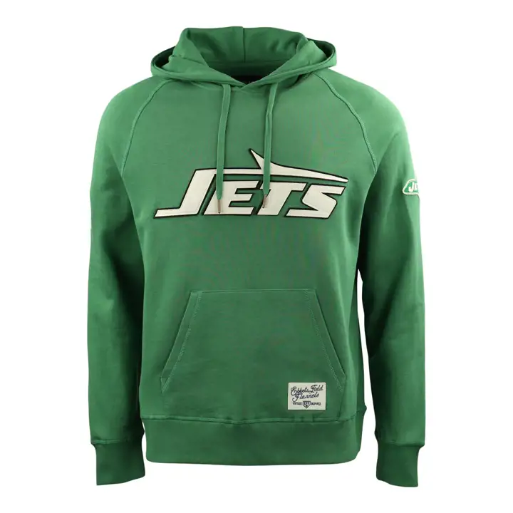 NEW YORK JETS EFF NFL Sweats à capuche en molleton français KGRN