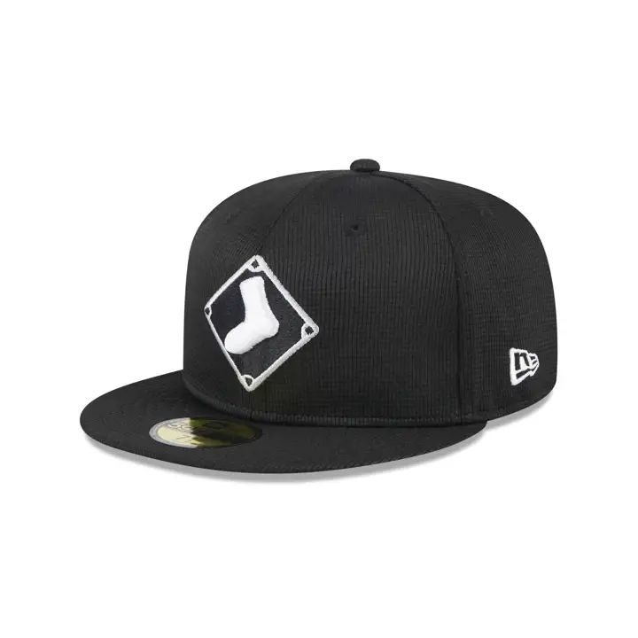 Casquette 59Fifty Chicago White Sox MLB Batting Practice 2024 noire