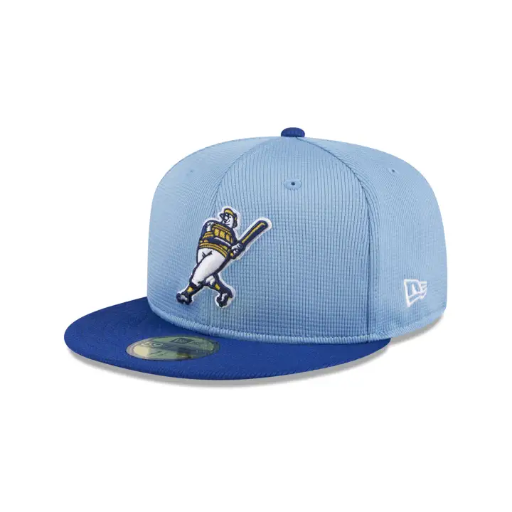 Milwaukee Brewers 2024 MLB Entraînement au Bâton 59Fifty lbl/ ltr