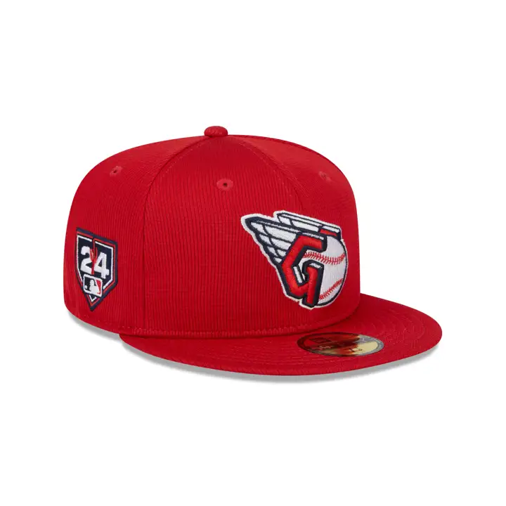 Cleveland Guardians 2024 MLB Spring Training 59Fifty rouge
