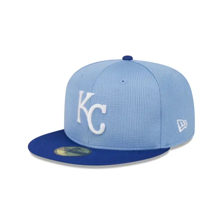 Kansas City Royals Entraînement de printemps MLB 2024 59Fifty lbl/ ltr