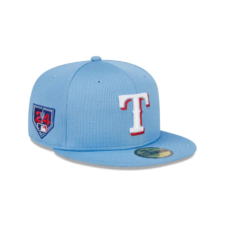 Casquette 59Fifty MLB Spring Training 2024 des Texas Rangers