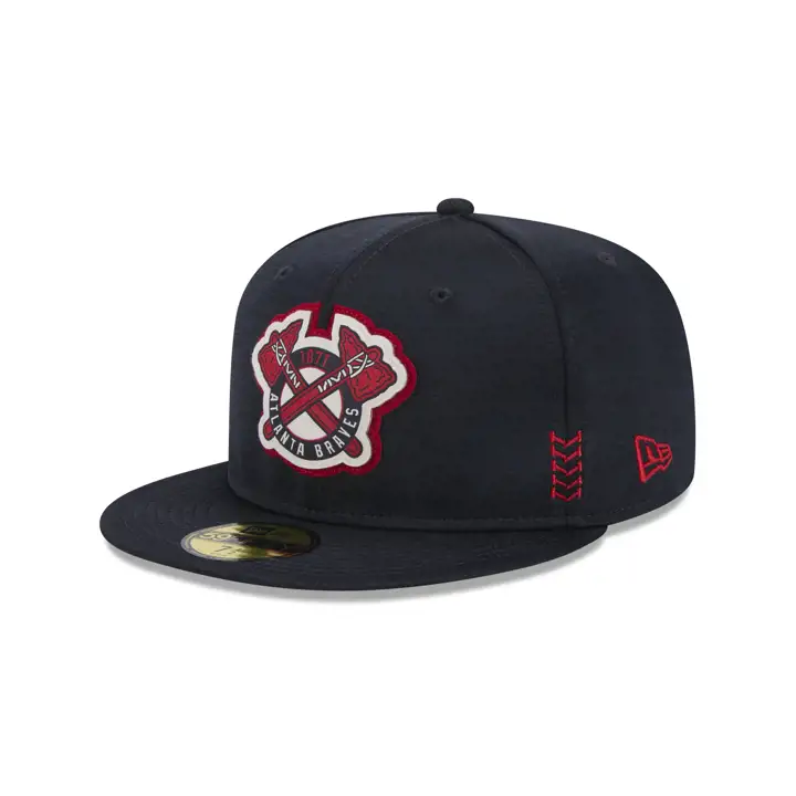 Atlanta Braves 2024 MLB Clubhouse 59Fifty Marine