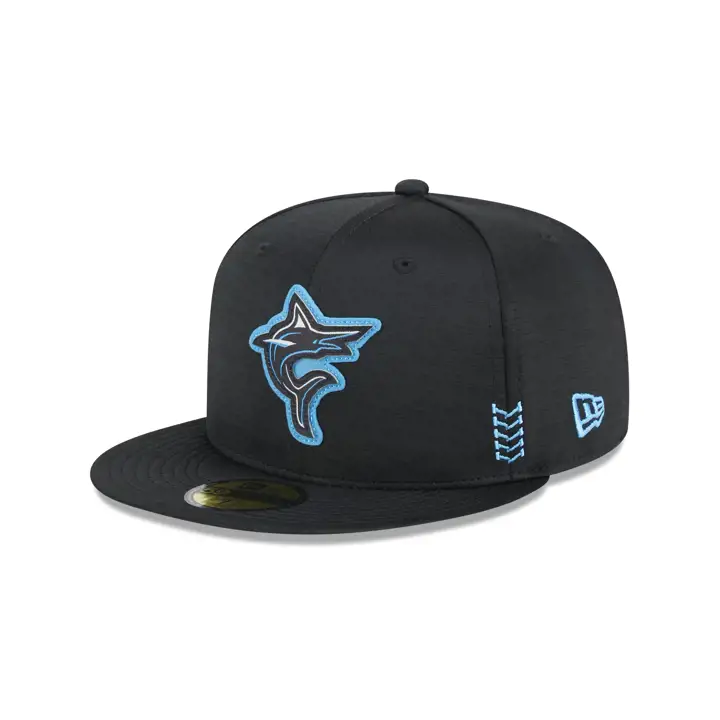Casquette Miami Marlins 2024 MLB Clubhouse 59Fifty noire