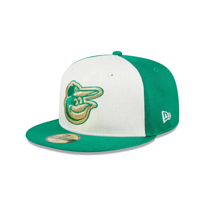 Baltimore Orioles 2024 MLB St. Patricks Day 59Fifty vert/ivoire