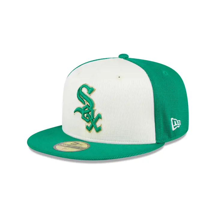 Chicago White Sox 2024 MLB Saint-Patrick 59Fifty vert/ivoire