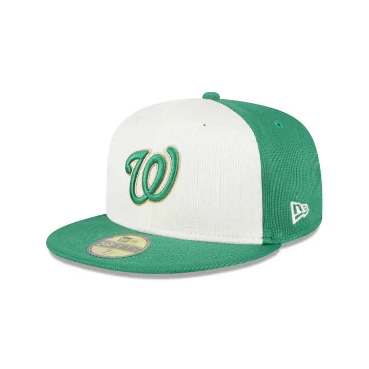 Washington Nationals 2024 MLB St. Patrick's Day 59Fifty vte/