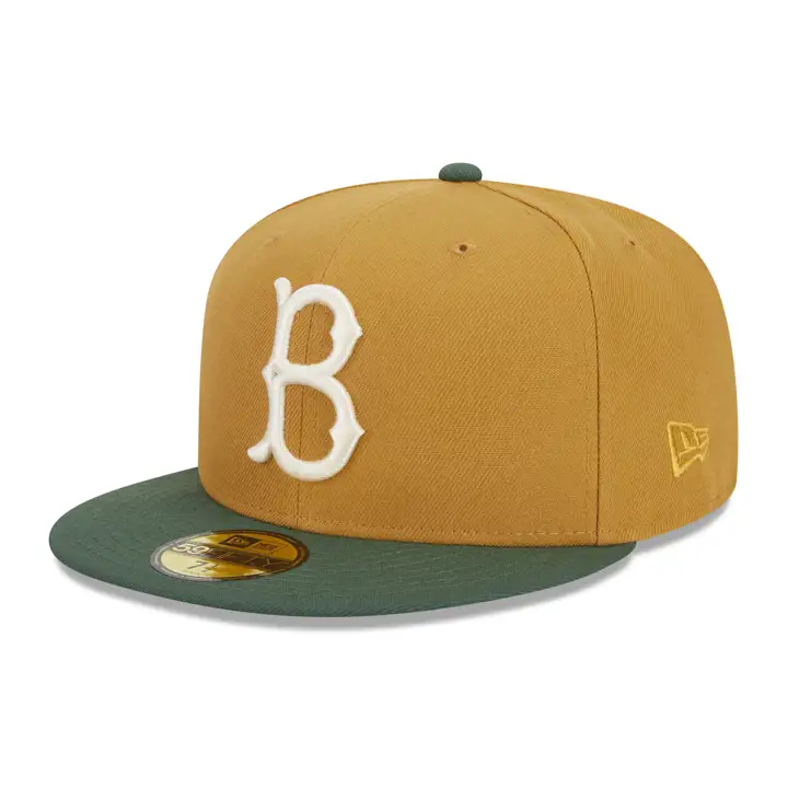 DODGERS MLB Dîner de Thanksgiving 59FIFTY TAN/GRN/GRY JR 60e