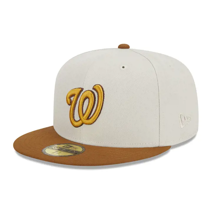 CASQUETTE 59FIFTY MLB Nationals Dîner de Thanksgiving BRN/GRY RFK STADIU