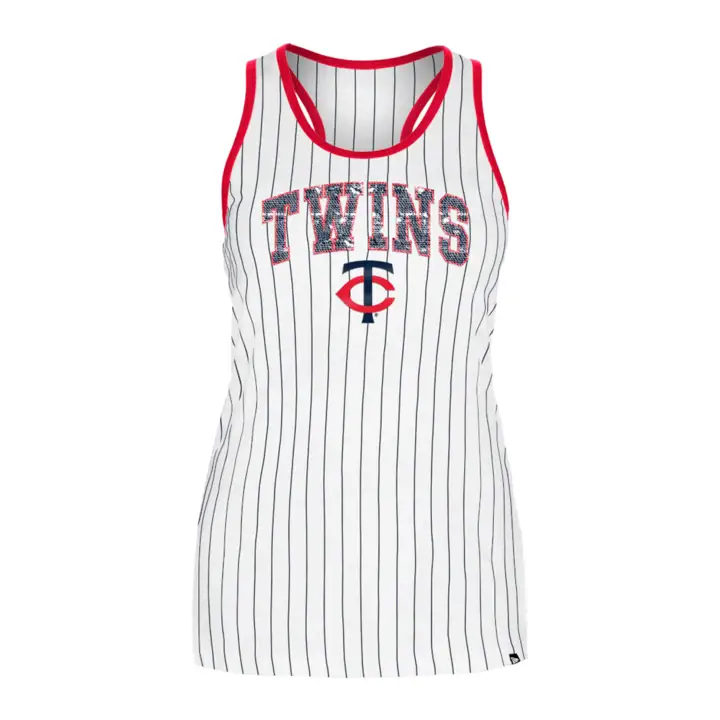Débardeur rayé pour femme Minnesota Twins MLB 24 Marine