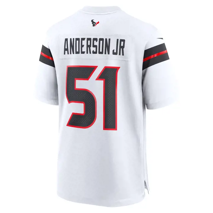 Maillot de match NFL Houston Texans Will Anderson Jr BLANC