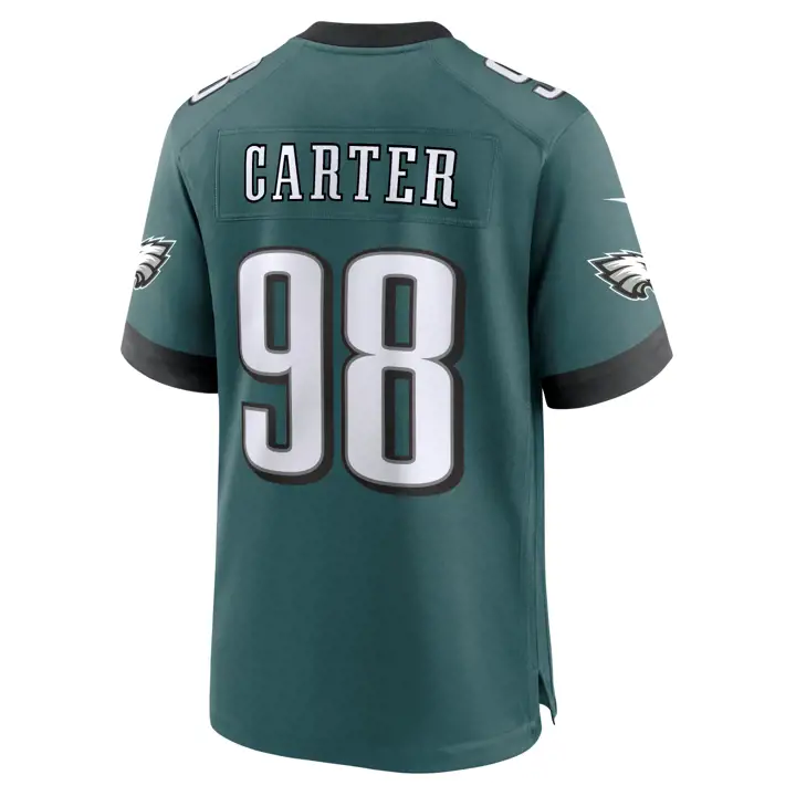 Maillot NFL Philadelphia Eagles Jalen Carter TEAL