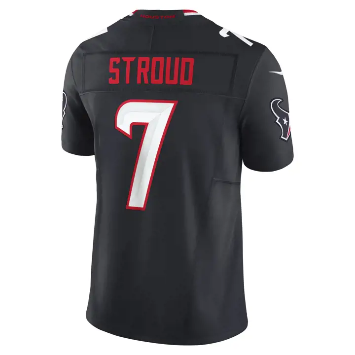 Maillot NFL Vapor Fuse Limited des Houston Texans CJ Stroud BLEU
