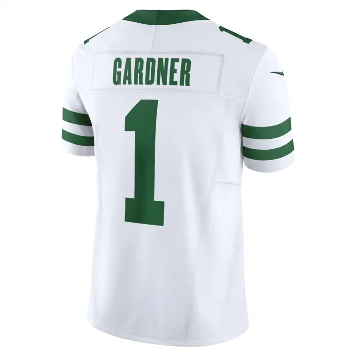Maillot NFL Vapor Fuse Limited des Jets de New York Sauce Gardner WH