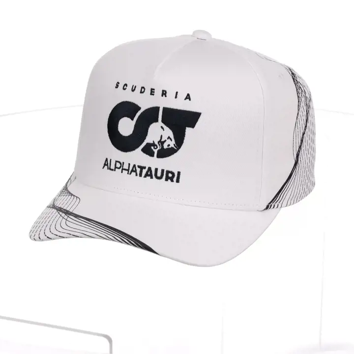 Casquette Logo Alpha Tauri BLANC/BLEU MARINE