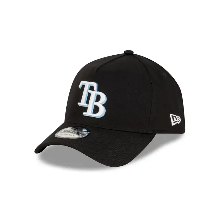 TAMPA BAY RAYS 940AF NOIR SUR LE DEVANT VERT FONCÉ noir