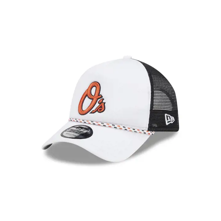 Casquette Trucker 9FORTY Baltimore Orioles MLB AF CS FOAM BLANC/NOIR