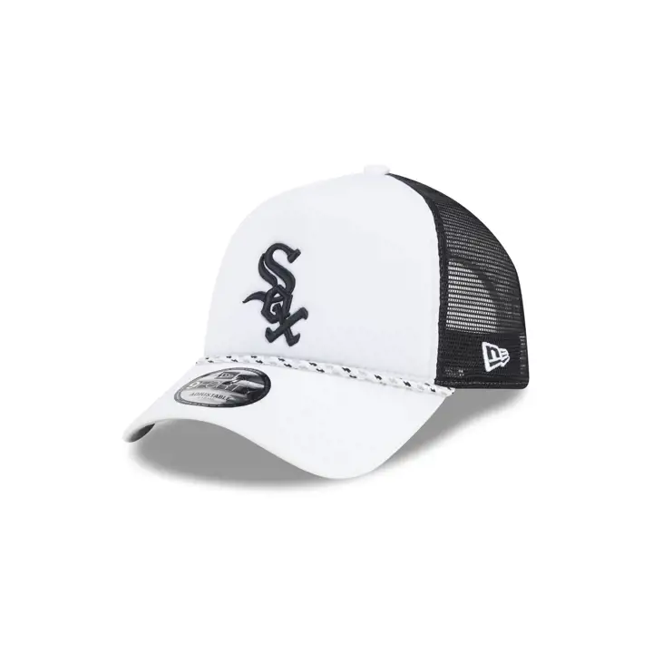 Casquette Trucker 9FORTY en Mousse Chicago White Sox MLB AF CS WHT/BLK