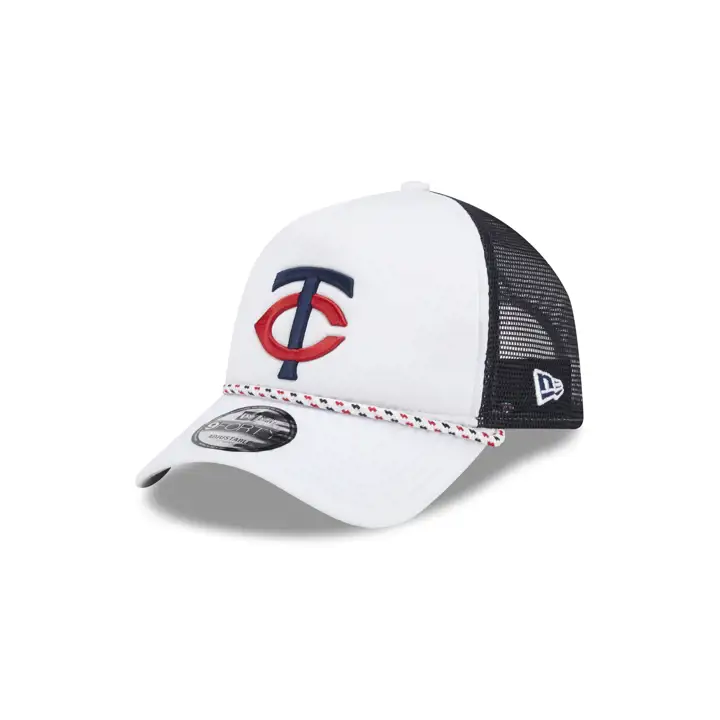 Casquette camionneur Minnesota Twins MLB AF CS FOAM 9FORTY BLANC/MARINE