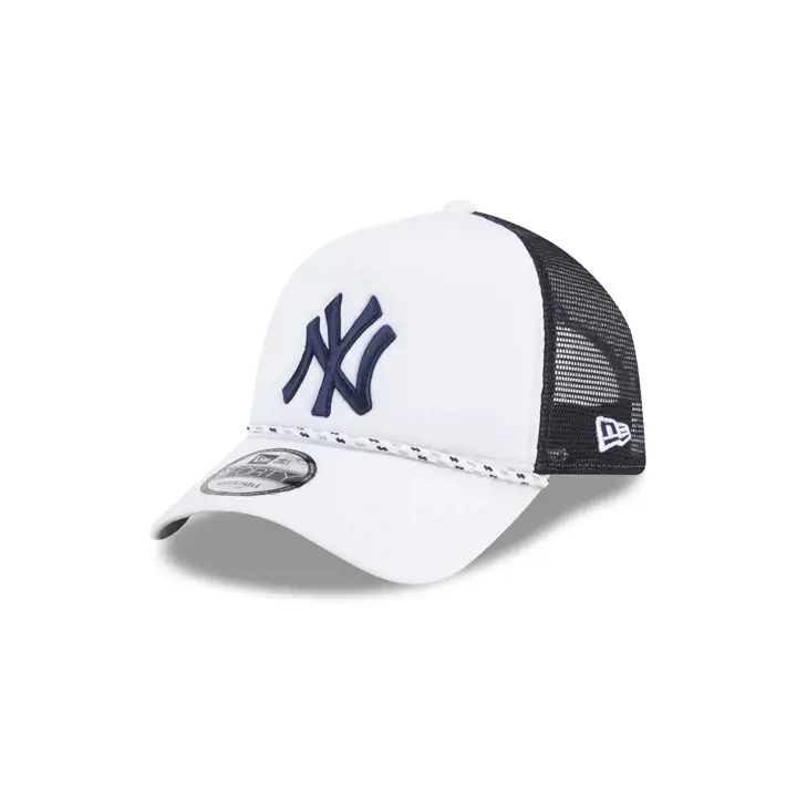 New York Yankees MLB AF CS FOAM 9FORTY TRUCKER BLANC/BLEU MARINE