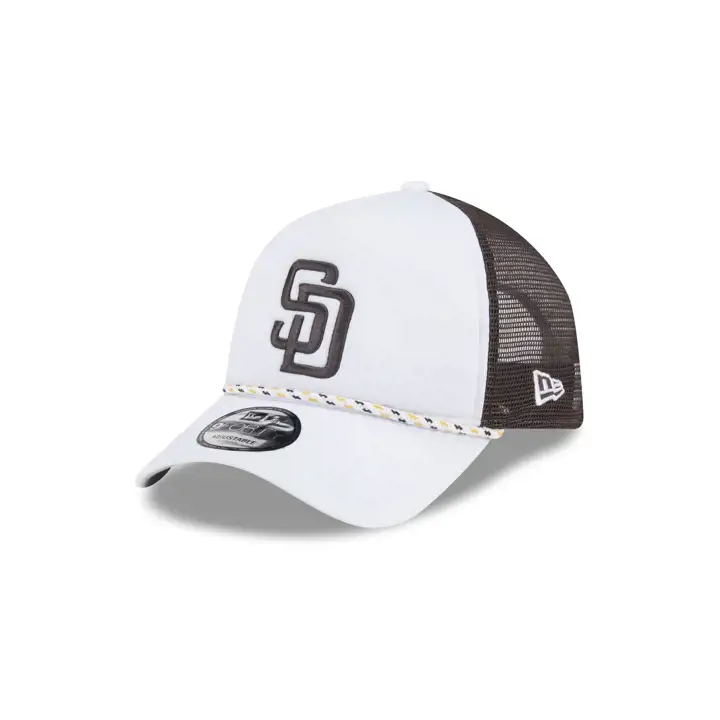 Casquette trucker San Diego Padres MLB AF CS FOAM 9FORTY BLANC/MARRON