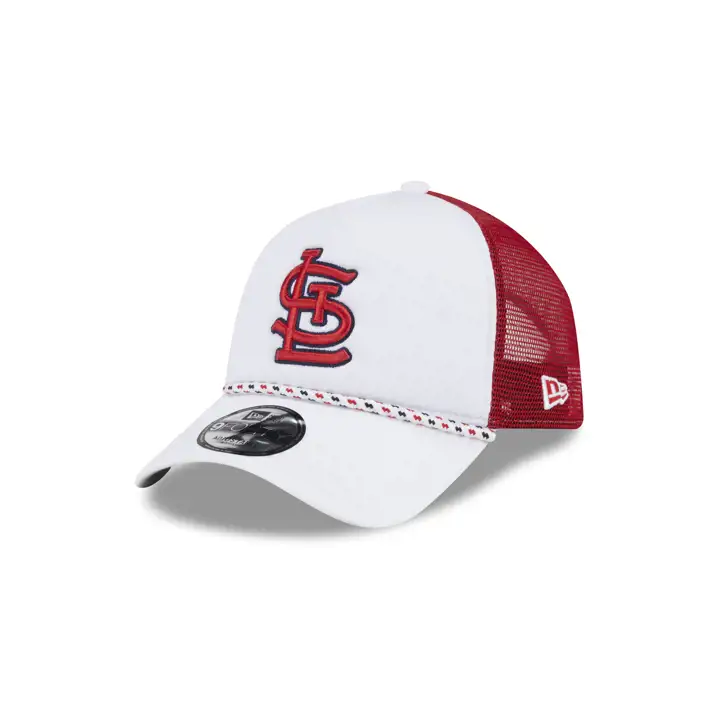 Casquette Trucker 9FORTY en mousse St. Louis Cardinals MLB AF CS WHT/RED