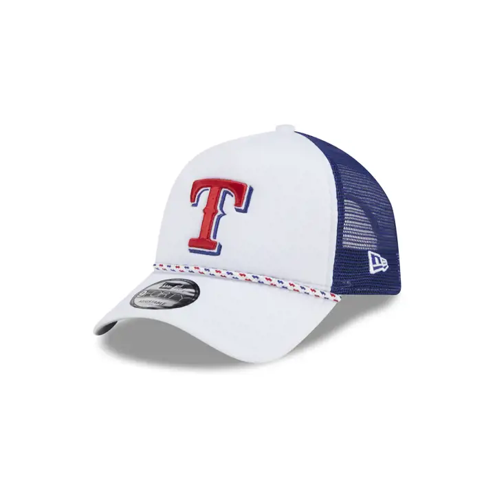 Casquette trucker Texas Rangers MLB AF CS FOAM 9FORTY BLANC/MARINE