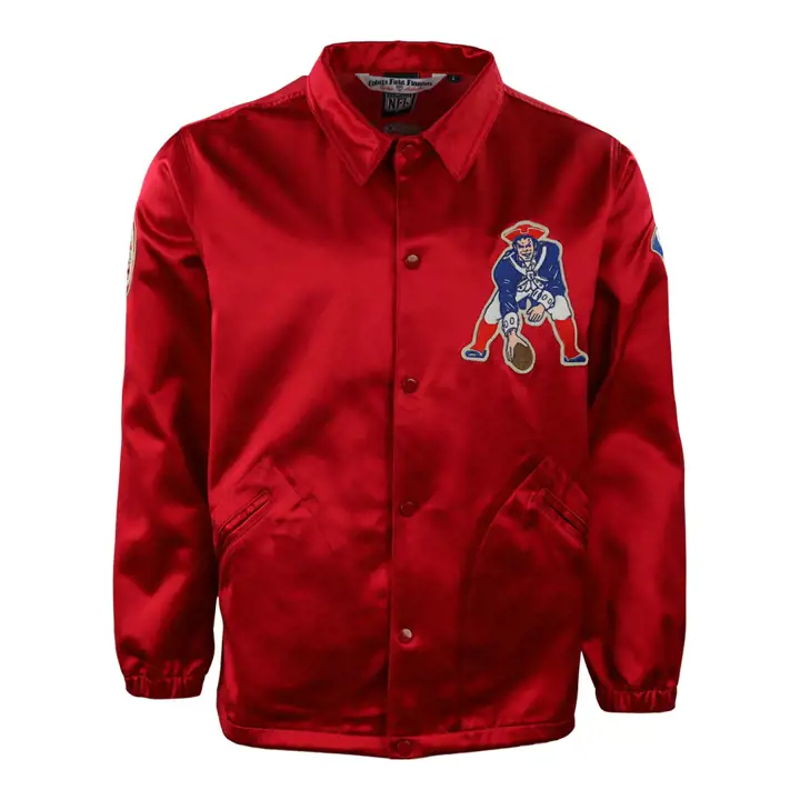 Coupe-vent NFL satiné rouge New England Patriots