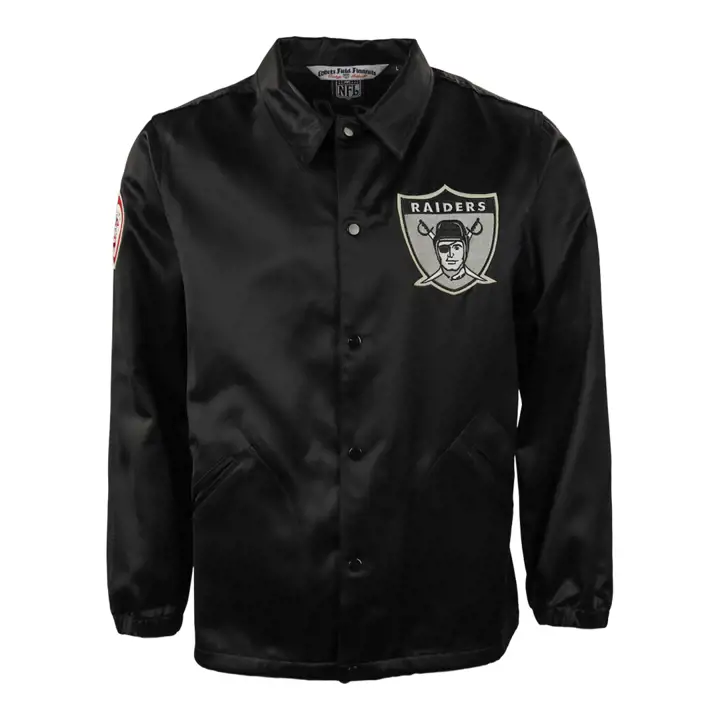 Coupe-vent satiné NFL LAS VEGAS RAIDERS noir