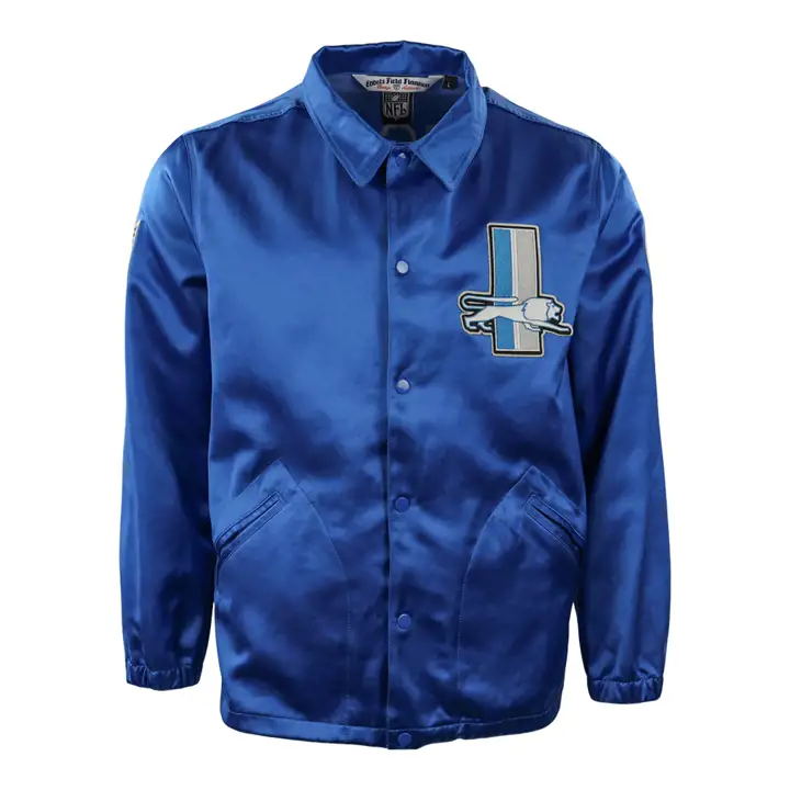 DETROIT LIONS NFL Coupe-vent Satin Bleu