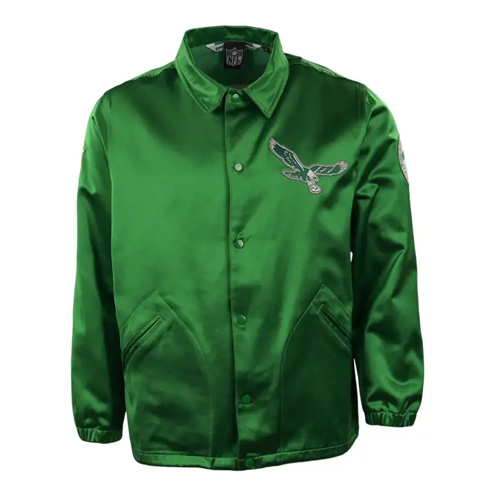 PHILADELPHIA EAGLES NFL Blouson Coupe-Vent Satin kgrn