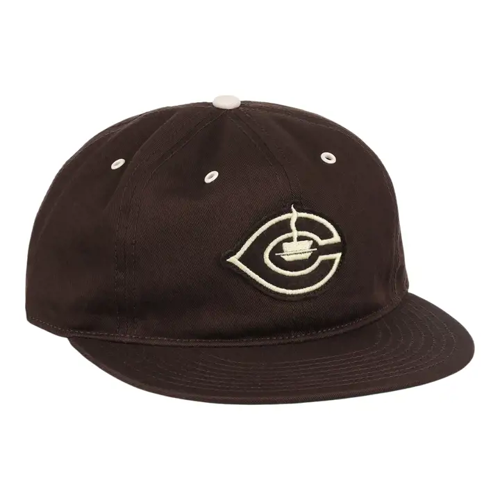 Casquette en coton Cafeteros EFF marron
