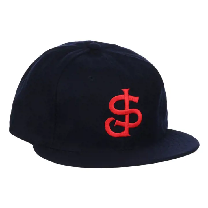 Casquette de baseball vintage San Jose Red Sox 1952