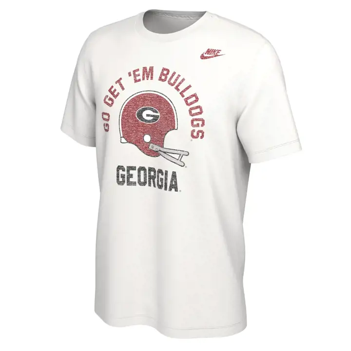 TEE VAULT NCAA GEORGIA BULLDOGS 23 BLANC