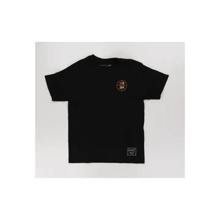 T-shirt graphique lourd Mitchell & Ness M&N blk