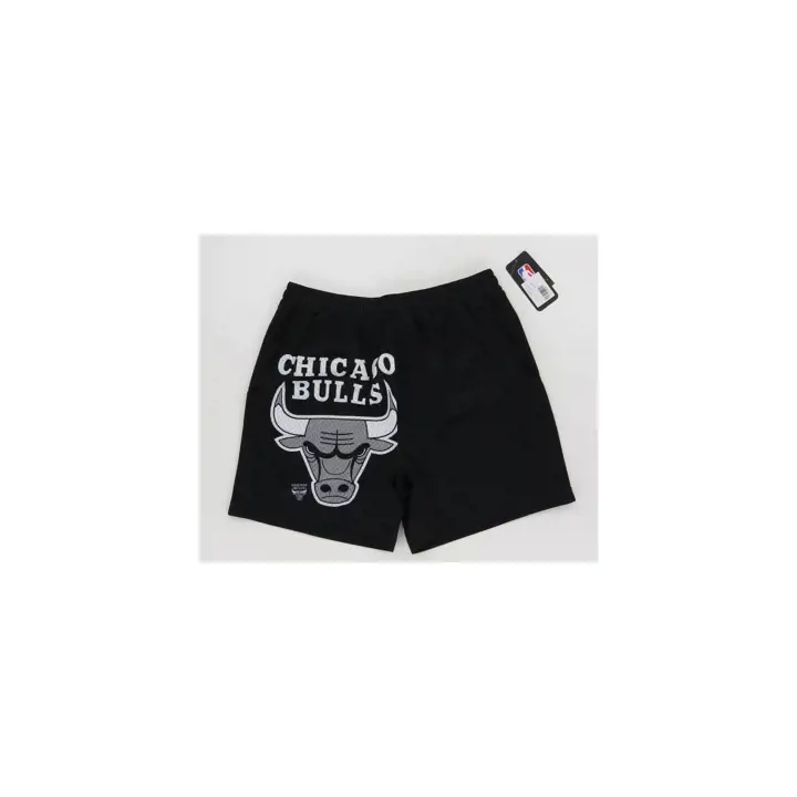 Short Apollo en maille NBA Chicago Bulls noir