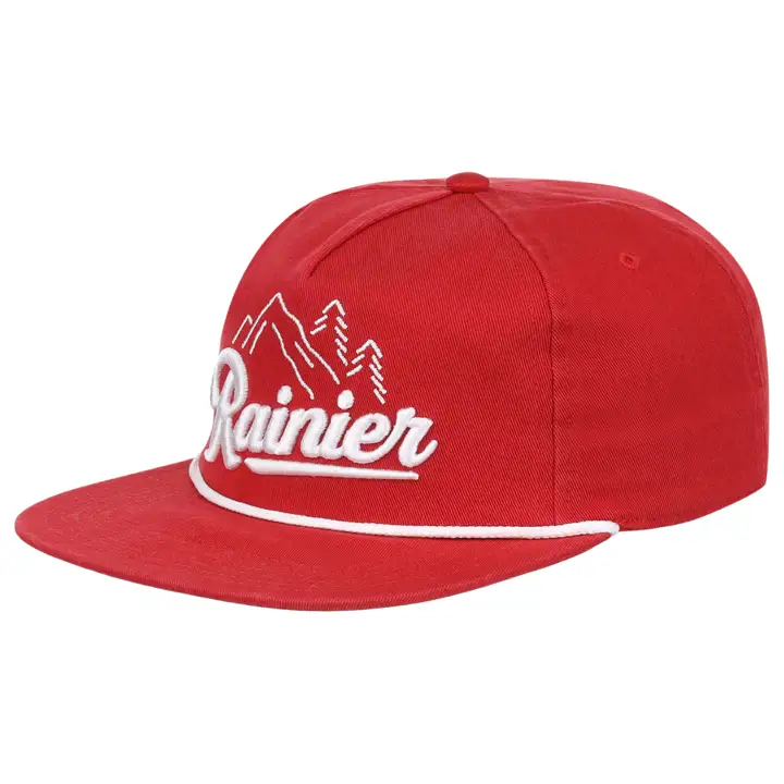 Rainier Beer Golfeur avec corde ROUGE/BLANC