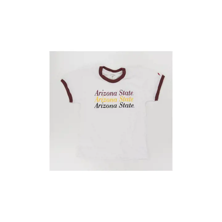 T-shirt bicolore Arizona State Sun Devils NCAA pour femmes - Sports universitaires