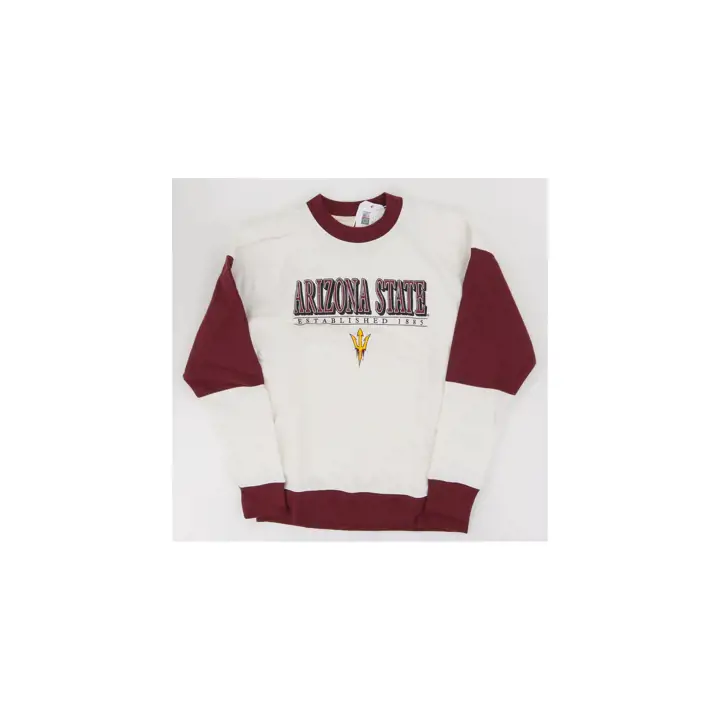 Arizona State Sun Devils NCAA Sweat-shirt col rond Colorblock BLC