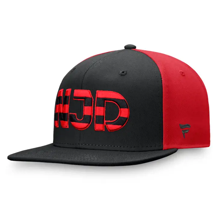 Casquette snapback New Jersey Devils NHL 24 SS NOIR/NOIR/ROUGE
